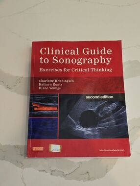 Clinical Guide to Sonography: Charlotte Henn 2nd Edition USED